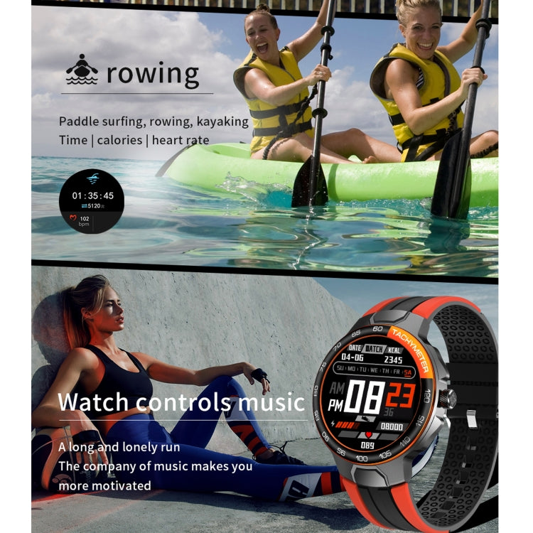 E15 1.28 inch IPS Color Screen IP68 Waterproof Smart Wristband, Support Menstrual Cycle Reminder / Heart Rate Monitoring / Sleep Monitoring(Grey) by buy2fix