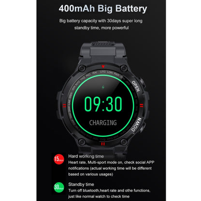 K22 1.28 inch IPS Screen Smart Watch, Support Menstrual Cycle Reminder / Bluetooth Call / Sleep Monitoring(Army Green) by buy2fix