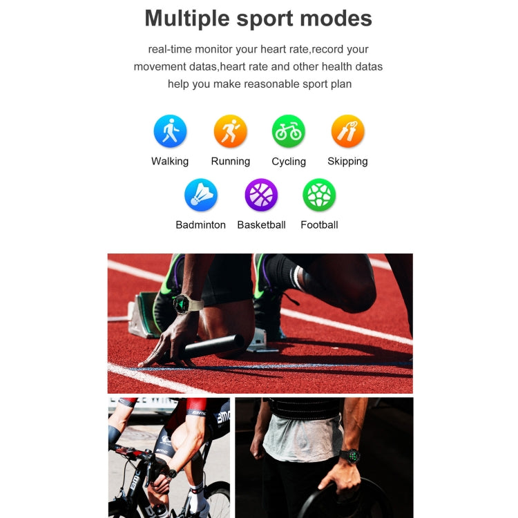 K22 1.28 inch IPS Screen Smart Watch, Support Menstrual Cycle Reminder / Bluetooth Call / Sleep Monitoring(Army Green) by buy2fix