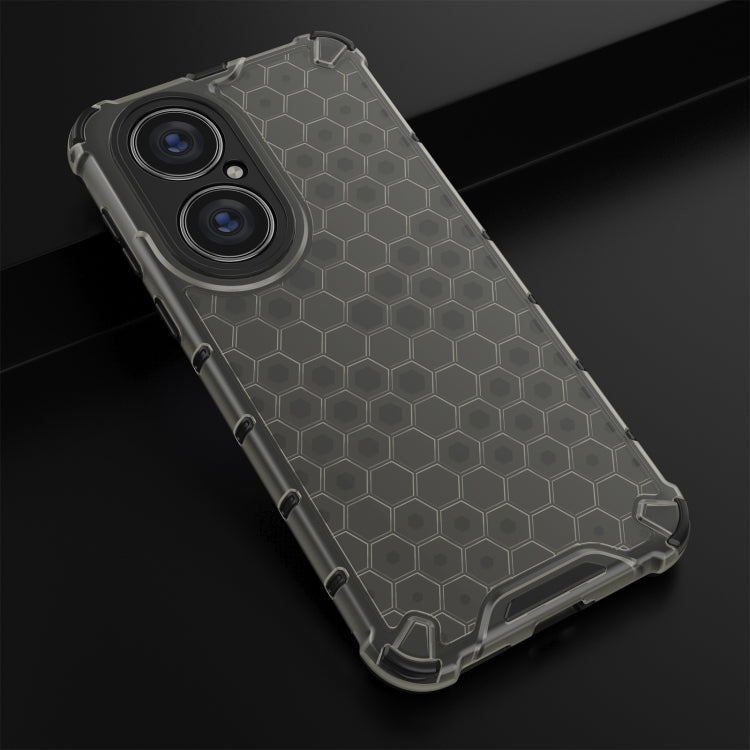 For Huawei P50 Pro Shockproof Honeycomb PC + TPU Protective Case(Black) - Huawei Cases by buy2fix | Online Shopping UK | buy2fix