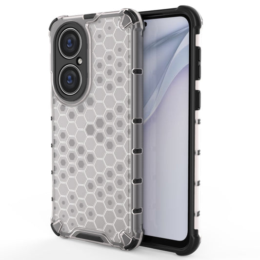 For Huawei P50 Pro Shockproof Honeycomb PC + TPU Protective Case(White) - Huawei Cases by buy2fix | Online Shopping UK | buy2fix