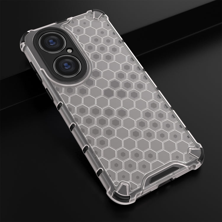 For Huawei P50 Pro Shockproof Honeycomb PC + TPU Protective Case(White) - Huawei Cases by buy2fix | Online Shopping UK | buy2fix