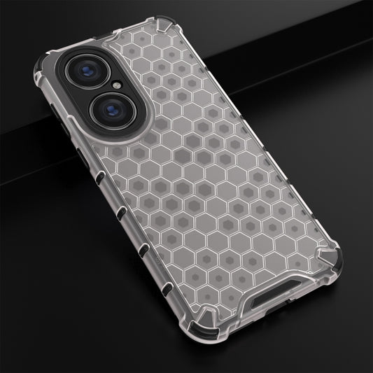 For Huawei P50 Pro Shockproof Honeycomb PC + TPU Protective Case(White) - Huawei Cases by buy2fix | Online Shopping UK | buy2fix