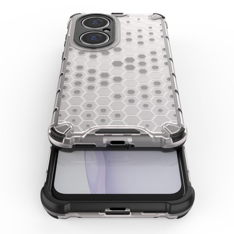 For Huawei P50 Pro Shockproof Honeycomb PC + TPU Protective Case(White) - Huawei Cases by buy2fix | Online Shopping UK | buy2fix
