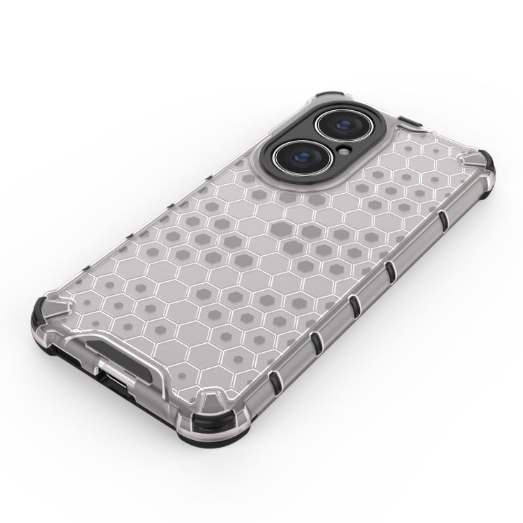 For Huawei P50 Pro Shockproof Honeycomb PC + TPU Protective Case(Red) - Huawei Cases by buy2fix | Online Shopping UK | buy2fix