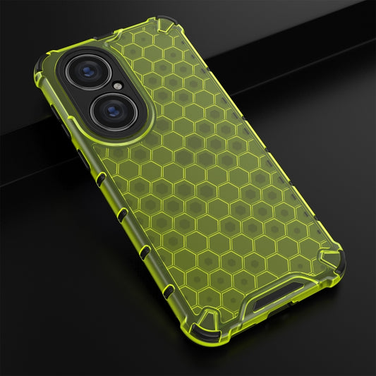 For Huawei P50 Pro Shockproof Honeycomb PC + TPU Protective Case(Green) - Huawei Cases by buy2fix | Online Shopping UK | buy2fix