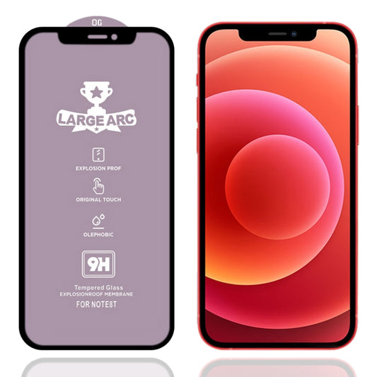 For iPhone 12 mini 9H HD Large Arc High Alumina Full Screen Tempered Glass Film - iPhone 12 mini Tempered Glass by buy2fix | Online Shopping UK | buy2fix