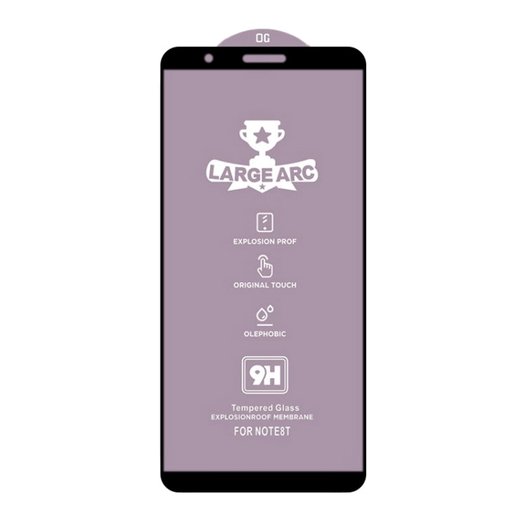 For Samsung Galaxy A01 Core / A3 Core 9H HD Large Arc High Alumina Full Screen Tempered Glass Film - Galaxy Tempered Glass by buy2fix | Online Shopping UK | buy2fix