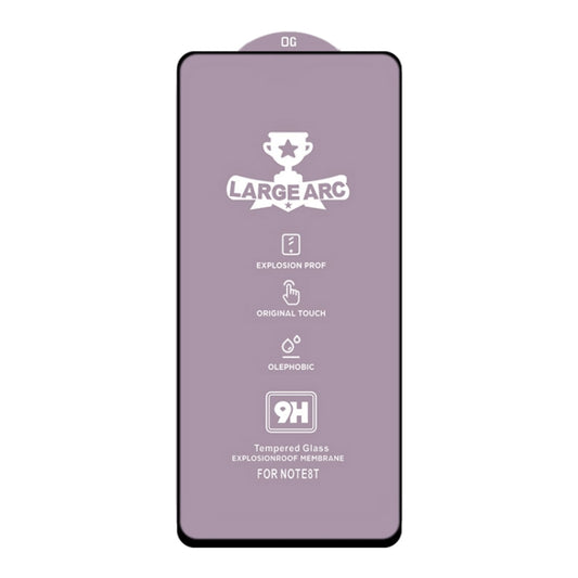 For Samsung Galaxy A41 9H HD Large Arc High Alumina Full Screen Tempered Glass Film - Galaxy Tempered Glass by buy2fix | Online Shopping UK | buy2fix