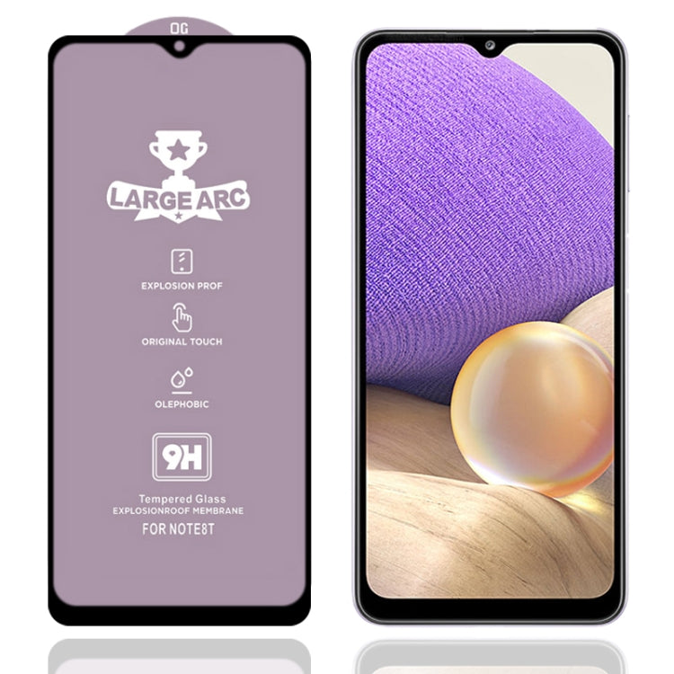 For Samsung Galaxy A32 5G 9H HD Large Arc High Alumina Full Screen Tempered Glass Film - Galaxy Tempered Glass by buy2fix | Online Shopping UK | buy2fix