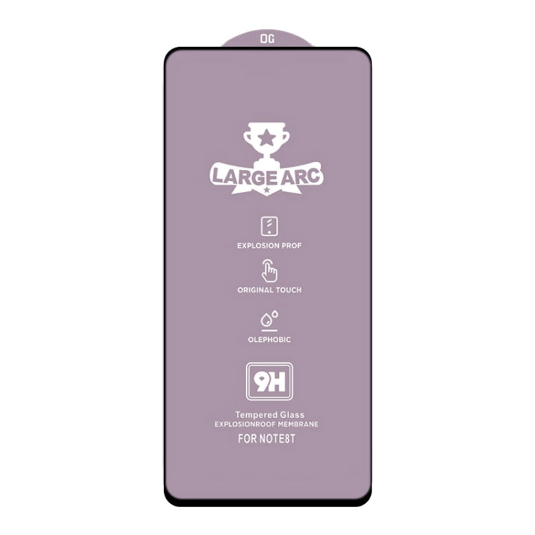 For Samsung Galaxy A51 9H HD Large Arc High Alumina Full Screen Tempered Glass Film - Galaxy Tempered Glass by buy2fix | Online Shopping UK | buy2fix