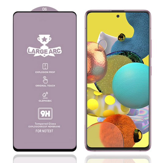 For Samsung Galaxy A51 5G 9H HD Large Arc High Alumina Full Screen Tempered Glass Film - Galaxy Tempered Glass by buy2fix | Online Shopping UK | buy2fix
