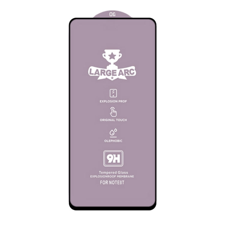 For Samsung Galaxy A52 5G 9H HD Large Arc High Alumina Full Screen Tempered Glass Film - Galaxy Tempered Glass by buy2fix | Online Shopping UK | buy2fix