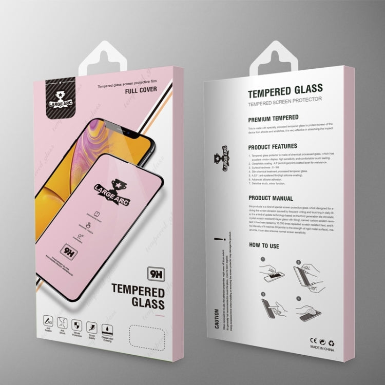 For Samsung Galaxy A72 5G 9H HD Large Arc High Alumina Full Screen Tempered Glass Film - Galaxy Tempered Glass by buy2fix | Online Shopping UK | buy2fix
