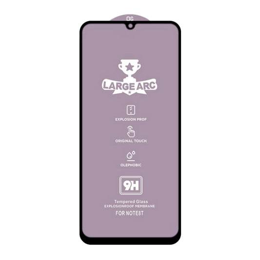 For Huawei Y6p 9H HD Large Arc High Alumina Full Screen Tempered Glass Film - Huawei Tempered Glass by buy2fix | Online Shopping UK | buy2fix