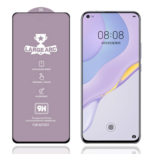 For Huawei nova 7 5G 9H HD Large Arc High Alumina Full Screen Tempered Glass Film - Huawei Tempered Glass by buy2fix | Online Shopping UK | buy2fix