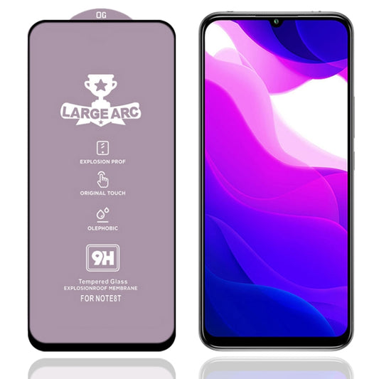 For Xiaomi Mi 10T Lite 5G 9H HD Large Arc High Alumina Full Screen Tempered Glass Film -  by buy2fix | Online Shopping UK | buy2fix