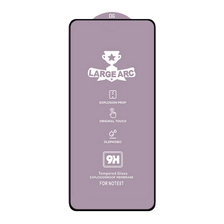 For Xiaomi Poco F2 Pro 9H HD Large Arc High Alumina Full Screen Tempered Glass Film -  by buy2fix | Online Shopping UK | buy2fix
