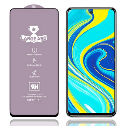 For Xiaomi Redmi Note 9S / Note 10 Lite 9H HD Large Arc High Alumina Full Screen Tempered Glass Film -  by buy2fix | Online Shopping UK | buy2fix