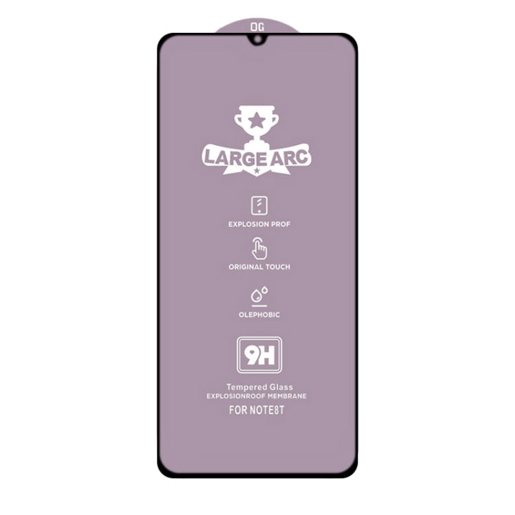For Xiaomi Redmi 10X 5G 9H HD Large Arc High Alumina Full Screen Tempered Glass Film -  by buy2fix | Online Shopping UK | buy2fix