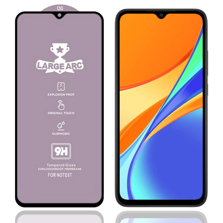 For Xiaomi Redmi 9C 9H HD Large Arc High Alumina Full Screen Tempered Glass Film -  by buy2fix | Online Shopping UK | buy2fix