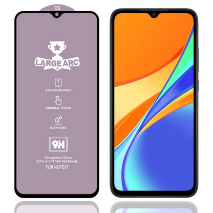 For Xiaomi Redmi 9C 9H HD Large Arc High Alumina Full Screen Tempered Glass Film -  by buy2fix | Online Shopping UK | buy2fix