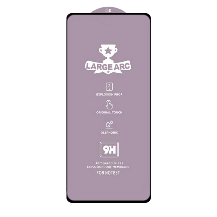 For Xiaomi Poco X3 NFC 25 PCS 9H HD Large Arc High Alumina Full Screen Tempered Glass Film -  by buy2fix | Online Shopping UK | buy2fix