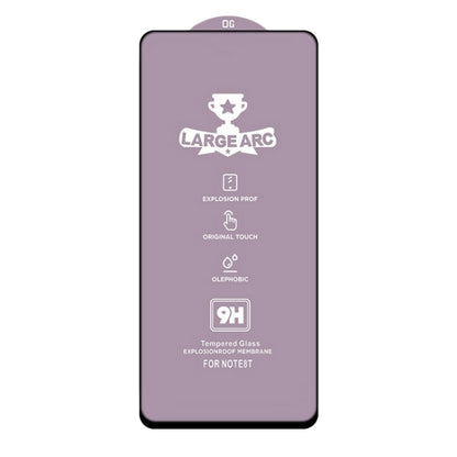 For Xiaomi Redmi Note 9 Pro Max 25 PCS 9H HD Large Arc High Alumina Full Screen Tempered Glass Film -  by buy2fix | Online Shopping UK | buy2fix