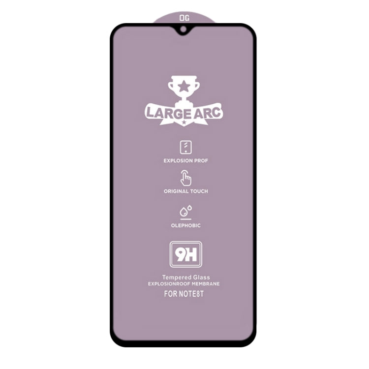 For Xiaomi Redmi 9C 25 PCS 9H HD Large Arc High Alumina Full Screen Tempered Glass Film -  by buy2fix | Online Shopping UK | buy2fix