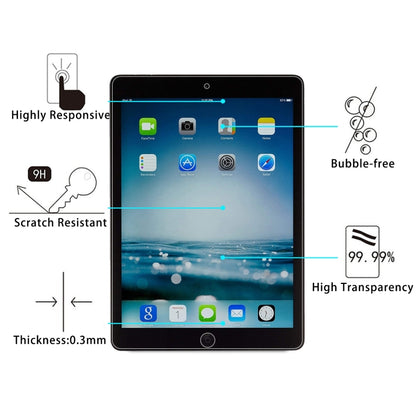 25 PCS 9H 2.5D Explosion-proof Tempered Glass Film For iPad 9.7 2018 / 2017 / Pro 9.7 / Air 2 / Air - More iPad Tempered Glass by buy2fix | Online Shopping UK | buy2fix