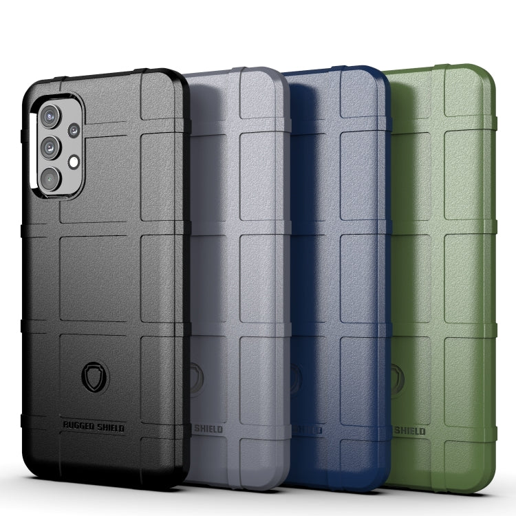 For Samsung Galaxy A32 4G All Inclusive Shockproof TPU Protective Case(Blue) by buy2fix