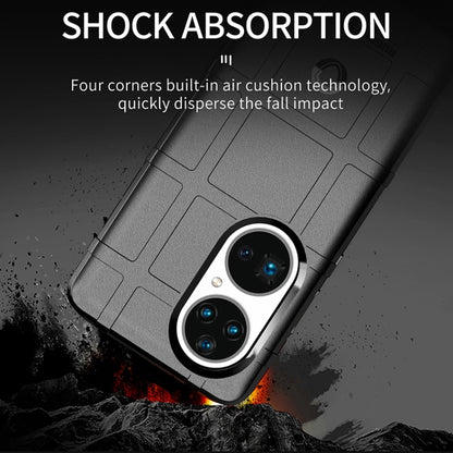 For Huawei P50 Pro Shockproof Shield Full Coverage Silicone Case(Blue) - Huawei Cases by buy2fix | Online Shopping UK | buy2fix