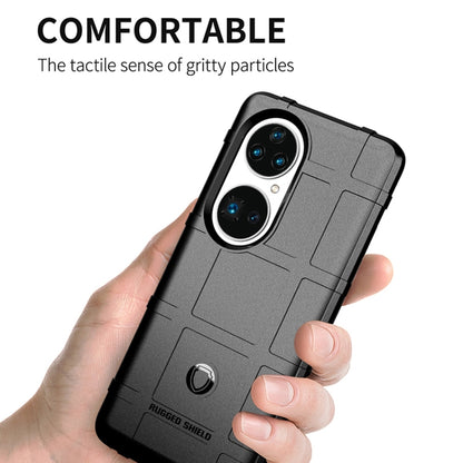 For Huawei P50 Pro Shockproof Shield Full Coverage Silicone Case(Green) - Huawei Cases by buy2fix | Online Shopping UK | buy2fix