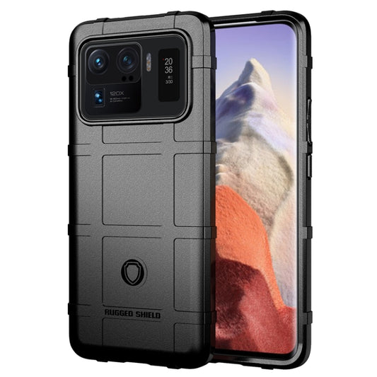 For Xiaomi Mi 11 Ultra Shockproof Shield Full Coverage Silicone Case(Black) - Xiaomi Cases by buy2fix | Online Shopping UK | buy2fix