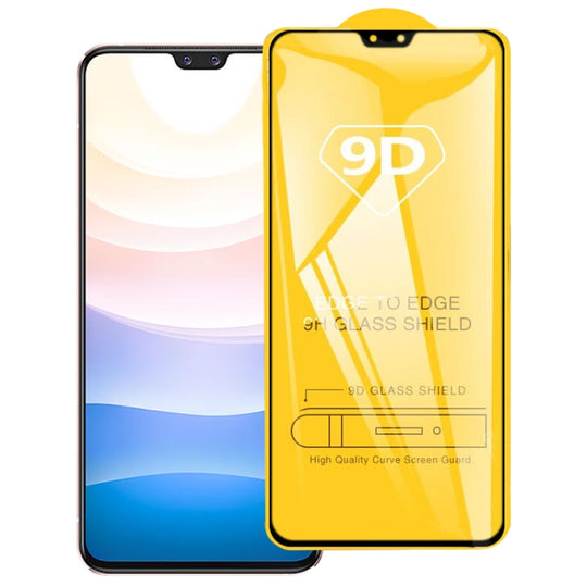 For vivo S9 9D Full Glue Full Screen Tempered Glass Film