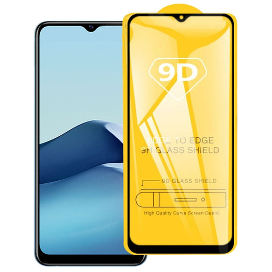 For vivo Y20G 9D Full Glue Full Screen Tempered Glass Film - Others by buy2fix | Online Shopping UK | buy2fix