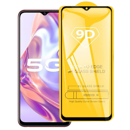 For vivo Y31s 9D Full Glue Full Screen Tempered Glass Film - Others by buy2fix | Online Shopping UK | buy2fix