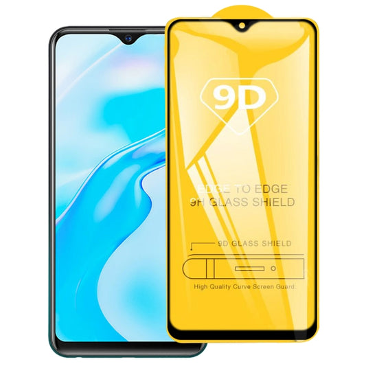 For vivo Y1s 9D Full Glue Full Screen Tempered Glass Film - Others by buy2fix | Online Shopping UK | buy2fix