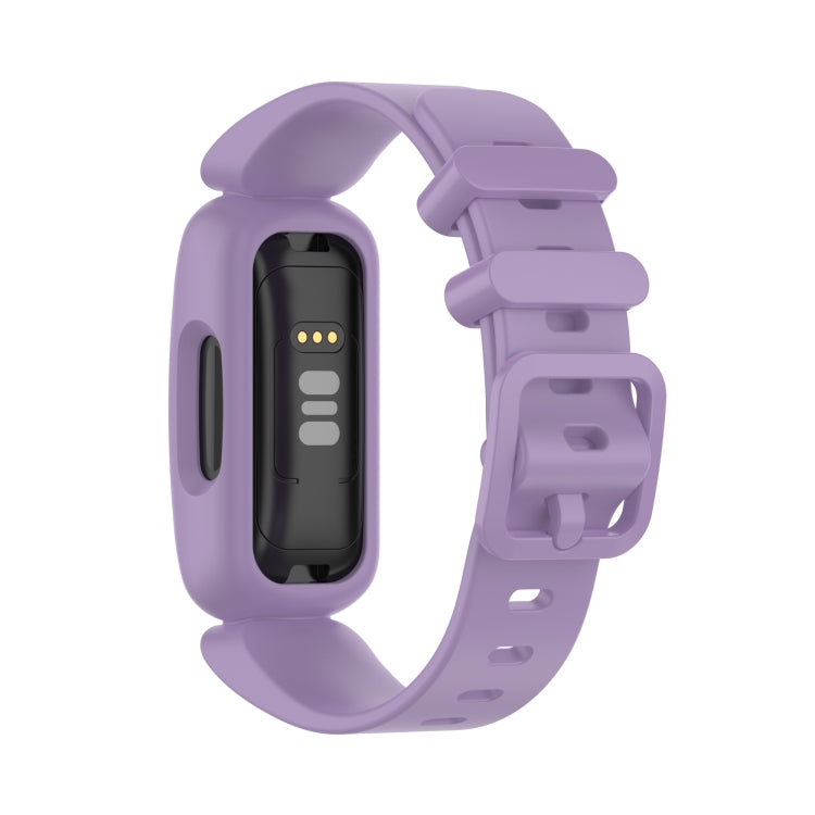 For Fitbit Inspire 2 Silicone Watch Band(Light Purple) - Watch Bands by buy2fix | Online Shopping UK | buy2fix