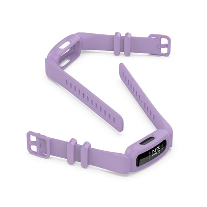 For Fitbit Inspire 2 Silicone Watch Band(Light Purple) - Watch Bands by buy2fix | Online Shopping UK | buy2fix