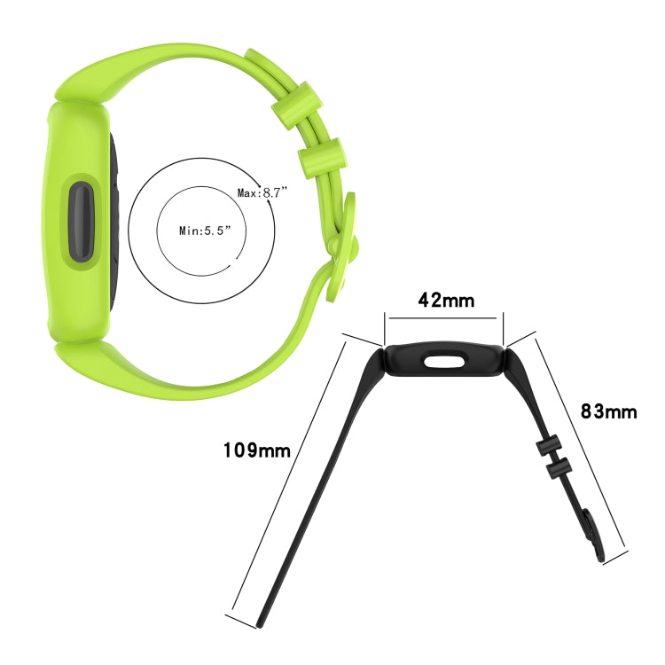 For Fitbit Inspire 2 Silicone Watch Band(Light Purple) - Watch Bands by buy2fix | Online Shopping UK | buy2fix