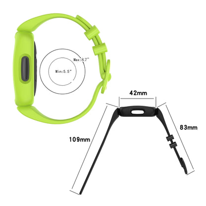 For Fitbit Inspire 2 Silicone Watch Band(Light Purple) - Watch Bands by buy2fix | Online Shopping UK | buy2fix