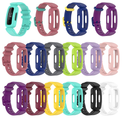 For Fitbit Inspire 2 Silicone Watch Band(Light Purple) - Watch Bands by buy2fix | Online Shopping UK | buy2fix