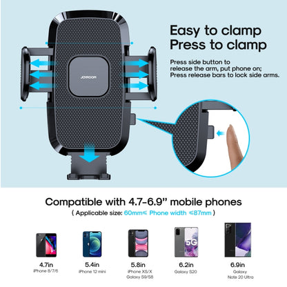 JOYROOM JR-ZS259 360-degree Rotating Stretching Mechanical Car Air Vent Holder for 4.7-6.9 inch Mobile Phones - Universal Car Holders by JOYROOM | Online Shopping UK | buy2fix