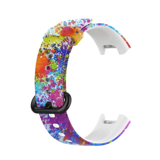 For Xiaomi Mi Watch Lite / Redmi Watch Silicone Printing Replacement Watchband(Painted) - Watch Bands by buy2fix | Online Shopping UK | buy2fix
