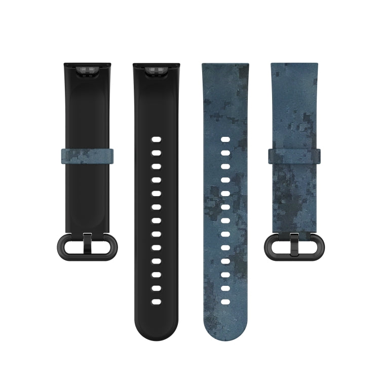 For Xiaomi Mi Watch Lite / Redmi Watch Silicone Printing Replacement Watchband(Mosaic) - Watch Bands by buy2fix | Online Shopping UK | buy2fix