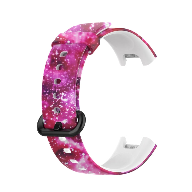 For Xiaomi Mi Watch Lite / Redmi Watch Silicone Printing Replacement Watchband(Starry Sky) - Watch Bands by buy2fix | Online Shopping UK | buy2fix