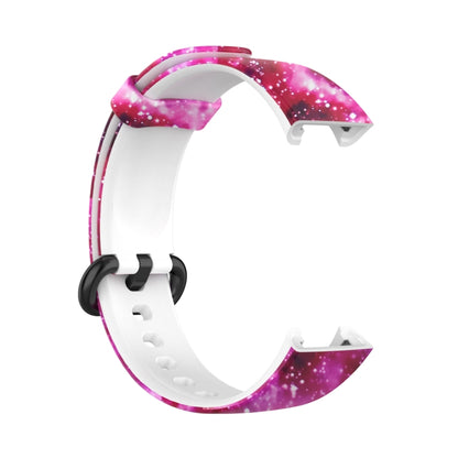 For Xiaomi Mi Watch Lite / Redmi Watch Silicone Printing Replacement Watchband(Starry Sky) - Watch Bands by buy2fix | Online Shopping UK | buy2fix