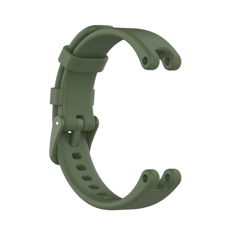 For Garmin Lily Silicone Watch Band with Dismantling Tools(Dark Green) - Watch Bands by buy2fix | Online Shopping UK | buy2fix