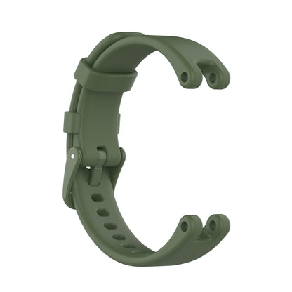 For Garmin Lily Silicone Watch Band with Dismantling Tools(Dark Green) - Watch Bands by buy2fix | Online Shopping UK | buy2fix